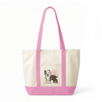Pitbull / American Staffordshire Terrier Love Tote Bag