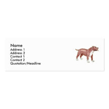 Pitbull Business Card