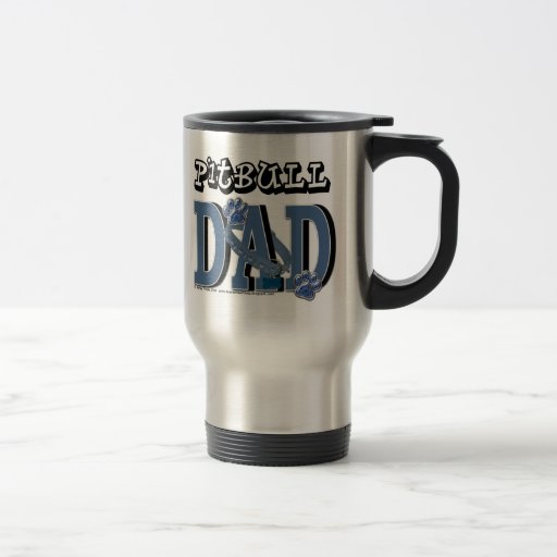 Pitbull DAD Coffee Mug
