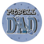 Pitbull DAD Sticker