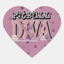 Pitbull DIVA Sticker