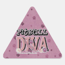 Pitbull DIVA Stickers