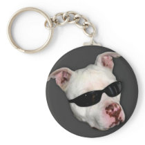 Pitbull keychain
