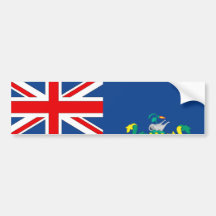 Pitcairn Islands Flag Bumper Stickers
