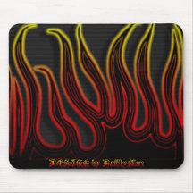 Pitch Fire Mousepad