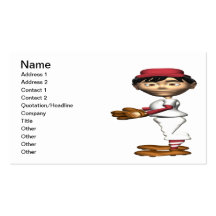 Pitcher Business Card Template