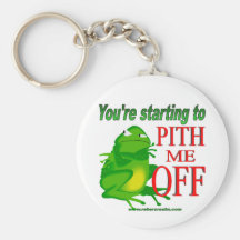 Pithed outre de la grenouille 2 porte-clés