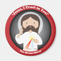Pitié divine de Jésus Magnets Pour Réfrigérateur