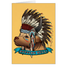 Pitting Bull Greeting Cards