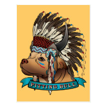 Pitting Bull Postcard