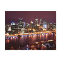 Pittsburgh Cityscape Postcard