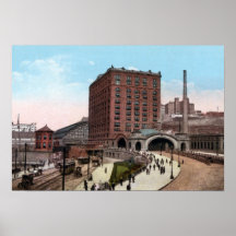 Pittsburgh Pennsylvania Pennsylvania Station Poster