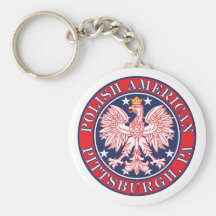 Pittsburgh Pennsylvania Polish Keychains