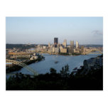 Pittsburgh Photo Postcard - City Day View