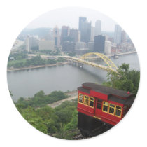 Pittsburgh Skyline Stickers