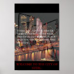 PITTSBURGH - THE CITY OF STEEL PRINT