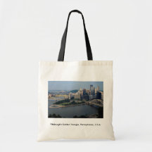 Pittsburgh's Golden Triangle, Pennsylvania, U.S.A. Tote Bags