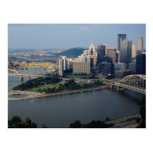 Pittsburgh's Golden Triangle, Pennsylvania, U.S.A. Postcard