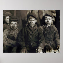 Pittston Breaker Boys  by Lewis Wickes Hine, 1911 Print