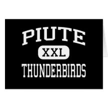 Piute - Thunderbirds - lycée - jonction Utah Cartes