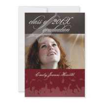 PixDezines 2011 Graduation/Photo/Cap+Gown Personalized Invitations