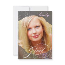 PixDezines 2011 Graduation/Photo Frame Personalized Invite