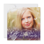 PixDezines 2012 Grad Photo+diy dandelions Custom Invite