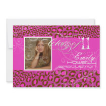 PixDezines 2012 graduation/leopard/diy background Announcement