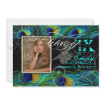 PixDezines 2012 Graduation/peacock feather Invite