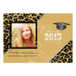 PixDezines 2013 Grads, cheetah print/diy colors Announcement