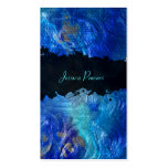 PixDezines abstract/cobalt/indigo/metallic texture Business Card Template
