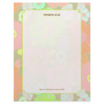 PixDezines Alegre Retro Floral, Monogram available