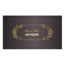 PixDezines antique scrolls/diy colour Business Card Template