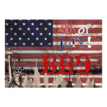 PixDezines BBQ, July 4th invites