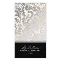PixDezines Bellissimo Vintage Damask Business Cards