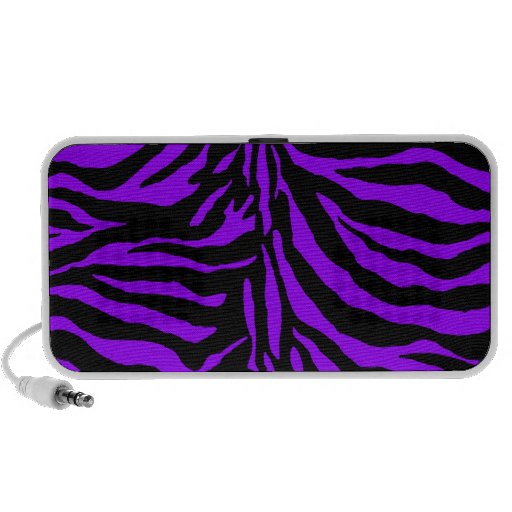 PixDezines Brown Zebra Print ♥♥♥♥ Portable Speakers