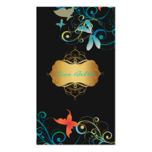 PixDezines butterflies+dragonflies Business Card