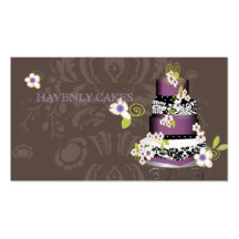 PixDezines Cake/Bakery/pâtisserie Business Card Template