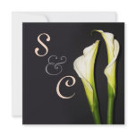 PixDezines Calla lilies, wedding Invitations