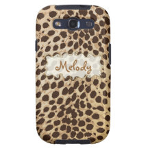 PixDezines cheetah spots Galaxy SIII Case