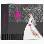 PixDezines Customize it, Here Comes the Bride Vinyl Binders