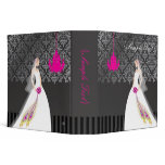 PixDezines Customize it, Here's Comes the Bride binders