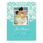 PixDezines Desiree Damask/Photo/DIY colour+occasio Post Card