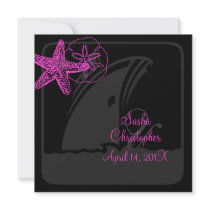 PixDezines diy colour/Starfish/Beach+Cruise Ship Personalized Announcement
