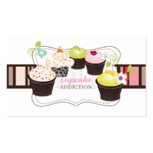 PixDezines diy cupcake Business Card Templates