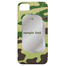 PixDezines Forest Green Camo+Dog+Tags