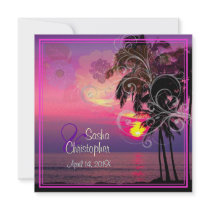 PixDezines Hawaiian Sunset Beach /Luau+Swirls