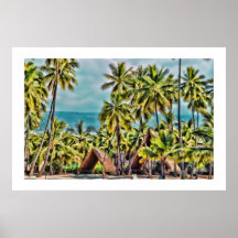 PixDezines Honaunau Place of Refuge Poster