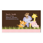 PixDezines Jungle of Fun Daycare Business Card Template