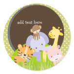 PixDezines Jungle stickers//DIY background colour
